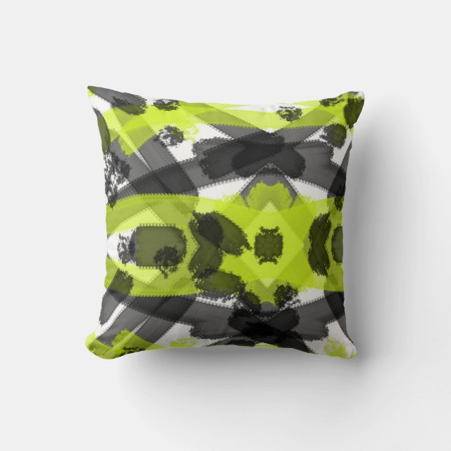 Snyggt Abstrakt Art Eternity Cushion Pillow Kudde (Framsida)