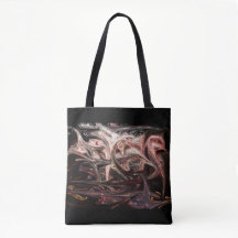 Snyggt Abstrakt Graffiti Tote Bag