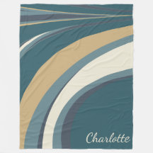 Snyggt Abstrakt Marble Art in Teal Personlig