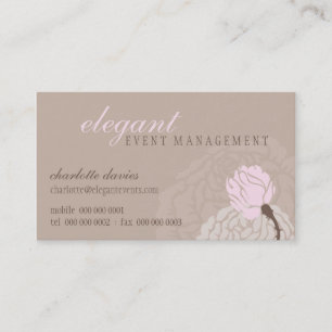 SNYGGT AFFÄRSKORT elegant ro Visitkort