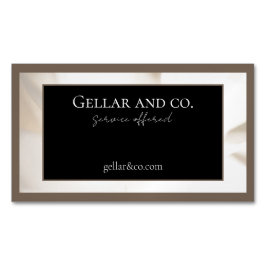 Snyggt Affärskort Magnet