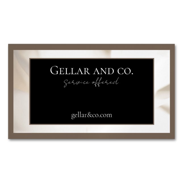 Snyggt Affärskort Magnet (Framsida)