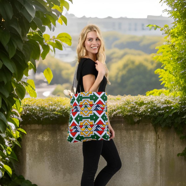 Snyggt Afrocentric Avslappnad Colorful Ethnic Mode Axelväska (Stylish Afrocentric Casual Colorful Ethnic Fashion Crossbody Bag Garden)