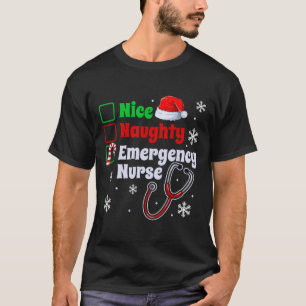Snyggt Akut Nurse jul Er Julafton T Shirt