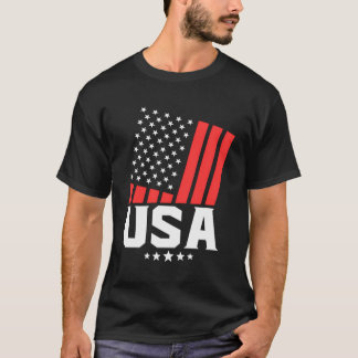 Snyggt American Flagga USA Patriotism Stunning Usa T Shirt