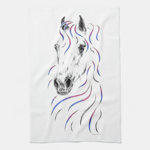 Snyggt Arabian Horse Kökshandduk