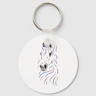 Snyggt Arabian Horse Nyckelring