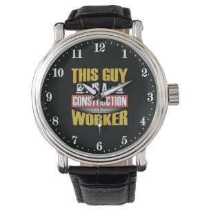 Snyggt arbetarord konst armbandsur