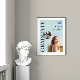 Snyggt Arch Photo Studenten Keepsak Poster