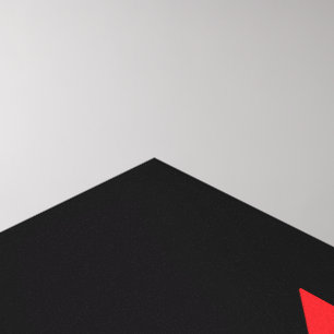 Snyggt Art Deco Musik noter Red Black White Canvastryck