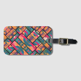 Snyggt Art-färg Bagagebricka