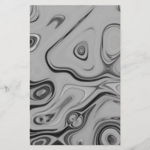 Snyggt Ash Grått Struktur Färg Art Skriv ut Brevpapper