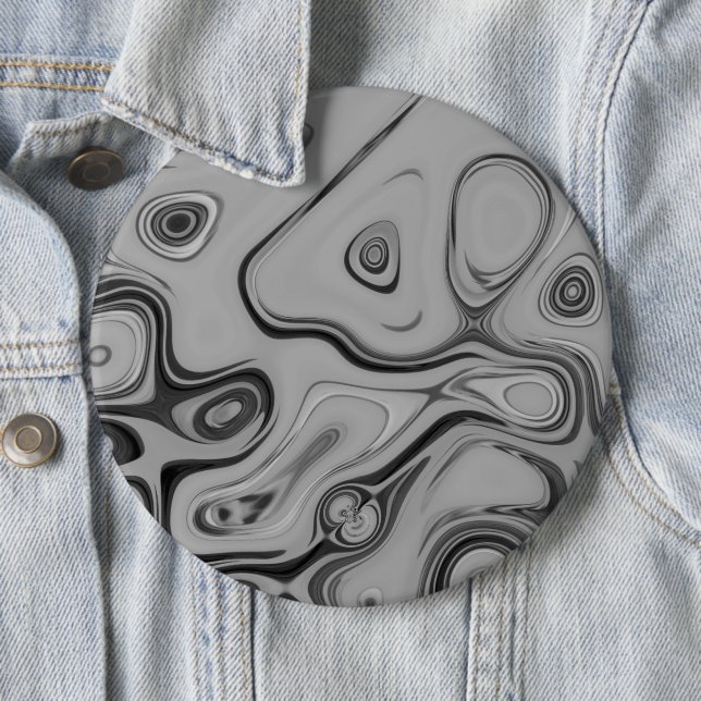 Snyggt Ash Grått Struktur Färg Art Skriv ut Knapp (In Situ)