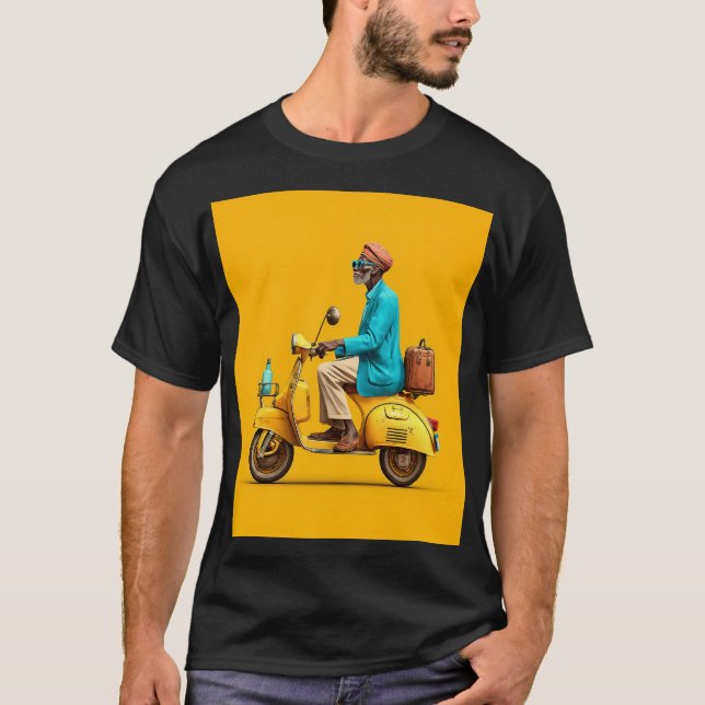 Snyggt - återställ fotsteg - rid t shirt (Framsida)