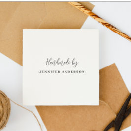 Snyggt av användarnamn för minimalistisk Chic Självfärgande Stämpel