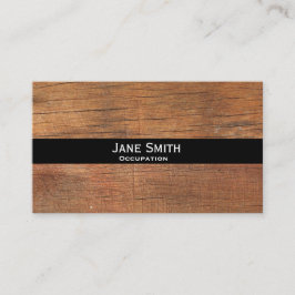 Snyggt av naturskog i det moderna trendiget anpass visitkort