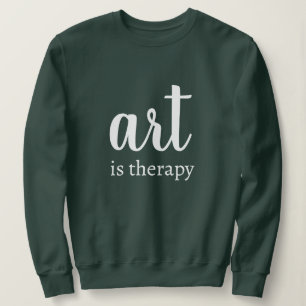 Snyggt av textkonst är terapi för Anpassningsbar a T Shirt