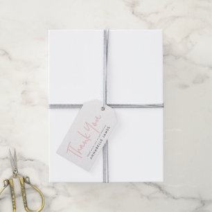 snyggt av tvillinggig rosa, giftig modern typograf presentetikett