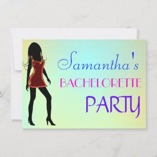 Snyggt Bachelorette Party/Hens Nattinbjudan Inbjudningar