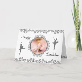 Snyggt Ballerina Princess Inspirational Quote Car Kort