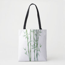 Snyggt Bamboo Lövs Tote Bag