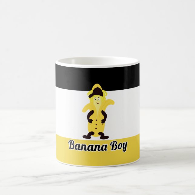 Snyggt banan kaffemugg (Center)