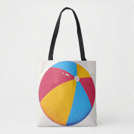Snyggt Beach Boll Tote Bag Tygkasse