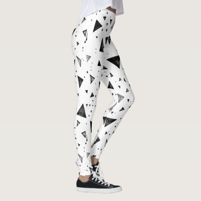 Snyggt & bekvämlighet och statisk struktur 8 leggings (Höger)