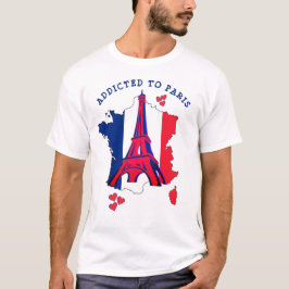 Snyggt Beroende för PARIS T-Shirt