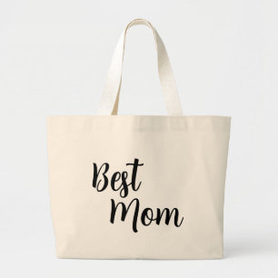 "Snyggt Best Mamma Large Tote Bag   Trendig Jumbo Tygkasse