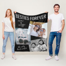 Snyggt BFF Besties Photo Personlig Namn Friend