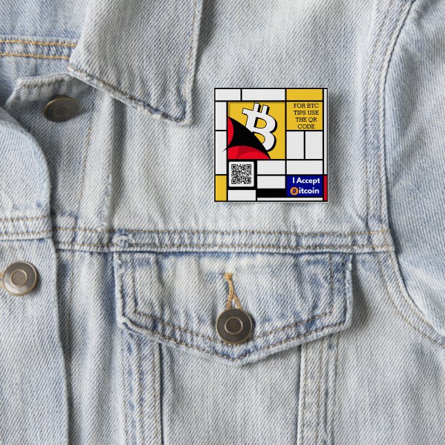 Snyggt Bitcoin - Btc-krypto Knapp (In Situ)