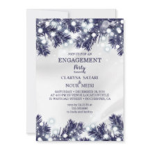 Snyggt blå blomma ljusa förlovningsfesten mönster