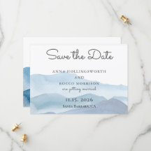 Snyggt Blåberg Vattenfärg Spara datum