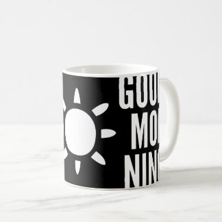 Snyggt Black Bra God morgon Sol Tea Coffee Mugg