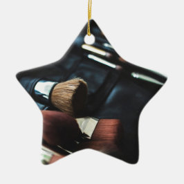 Snyggt Black Makeup Artist Julgransprydnad Keramik