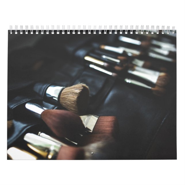 Snyggt Black Makeup Artist Kalender (Omslag)
