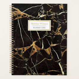 Snyggt Black och Guld Marble | PERSONLIG