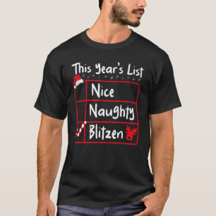 Snyggt Blitzen-julklappen Santa's Rein T Shirt