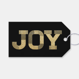 Snyggt Blockera teckensnitt Guld Glitter Joy Moder Presentetikett