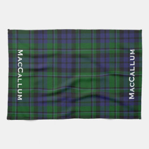 Snyggt Blue & Grönt MacCallum Tartan Play Kökshandduk