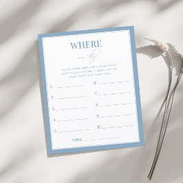 Snyggt Blue var de Möhippa spel