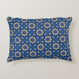 Snyggt Boho Chic Blommönster Prydnadskudde