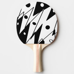Snyggt bord tennis racket med vass design