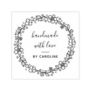 snyggt botaniskt andningsorgan självfärgande stämpel