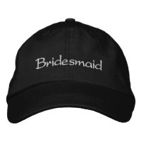 Snyggt Bridesmaid Embroiderade Cap