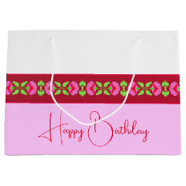 Snyggt Bright Rosa och Blommigt