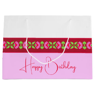 Snyggt Bright Rosa och Blommigt