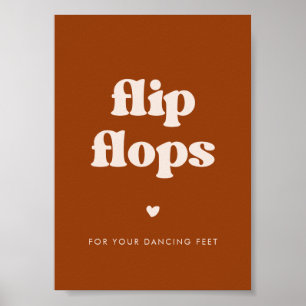 Snyggt - Bröllop eftertryck av Orange Flinflip flo Poster