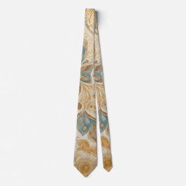 Snyggt Bröllop Light Boho Blommigt Neck Tie Slips